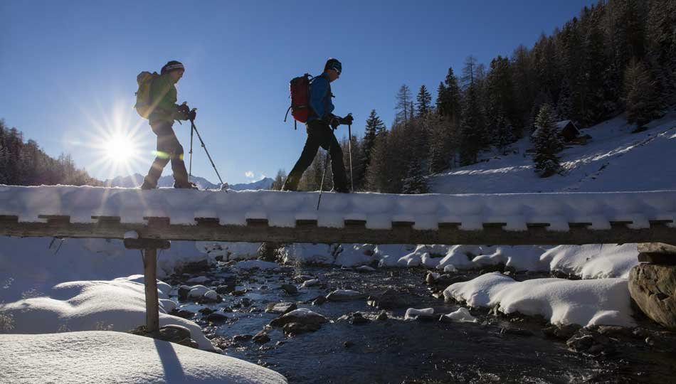 Schneeschuhwandern in Niederthai